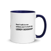 Built Like Bornhop Bowling Alley Blue Mug
