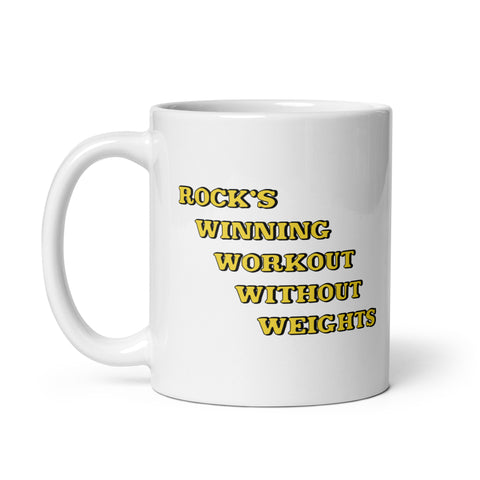 Rock's Winning Workout Without Weights Mug