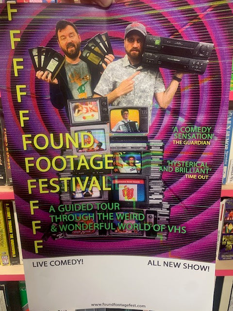 $5 Signed FFF Poster – Found Footage Festival