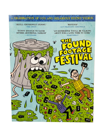 Signed! Puking Trash Can Poster