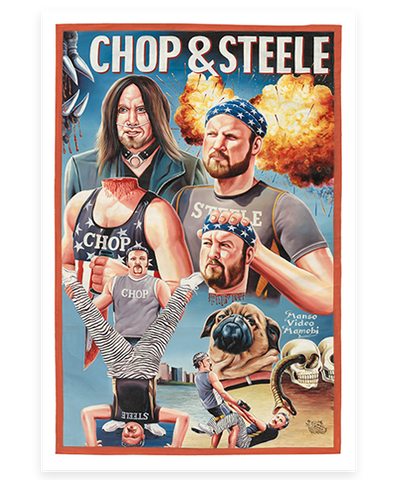 Chop & Steele Poster By Deadly Prey