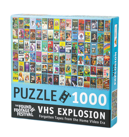 1000-Piece "VHS Explosion" Puzzle